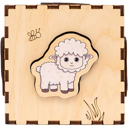 Кубик-сортер GoodPlay Ферма (CUB-4-007) - фото 6