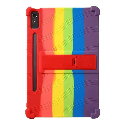 Чохол SoftGel Kids дитячий Lenovo Tab P12 12.7 TB370FU TB370XU TB240FC Веселковий - фото 3