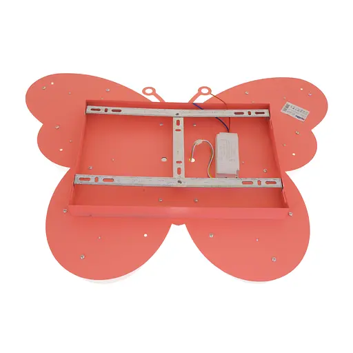 Настінно-стельовий світлодіодний світильник Brille KL-455C/65W*2 Pink - фото 3