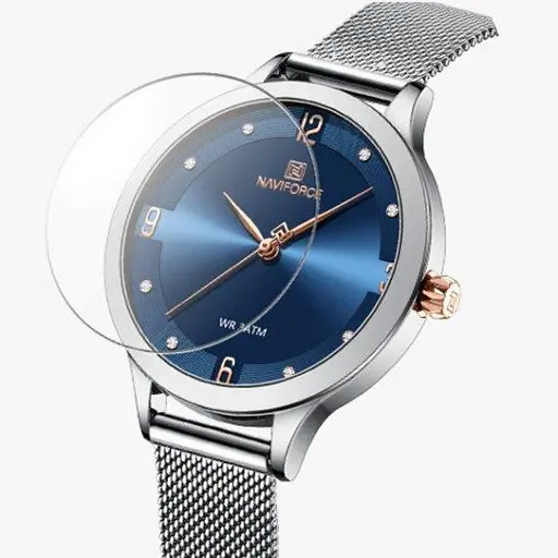 Женские наручные часы Naviforce Anna (Серебристые) - фото 7