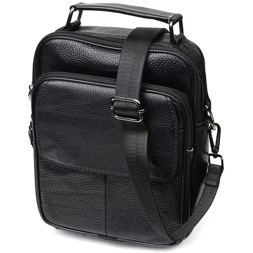 Чоловічий шкіряний месенджер Vintage 19х25х6,5 см sum0024952 - фото 1