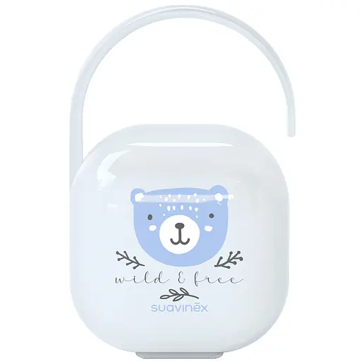 Футляр для пустушки Suavinex Wild & Free світло-блакитний (309138)