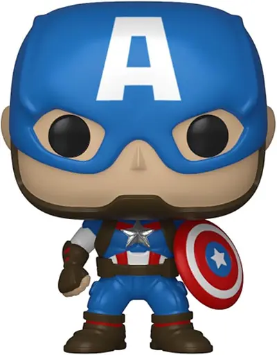Набір Funko Pop Марвел Капітан Америка Marvel Captain America з футболкою 4 см FP M CA TS L - фото 2