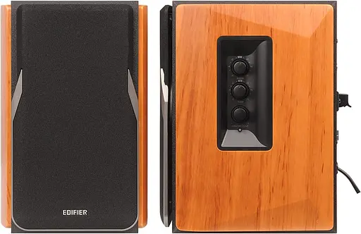 Акустическая система Edifier 2.0 R1380T 42W Brown (R1380T) - фото 2