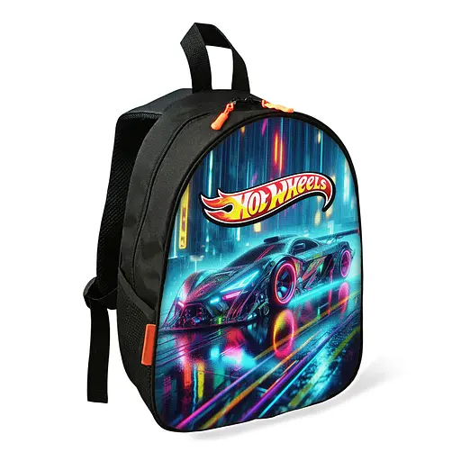 Рюкзак детский Хот Уилс / Hot Wheels школьный/городской 34х27х13 см для мальчика (02678)