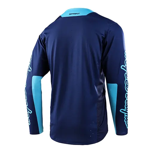Велоджерси Troy Lee Designs Sprint Jersey Icon L Navy (1106-323929024) - фото 2