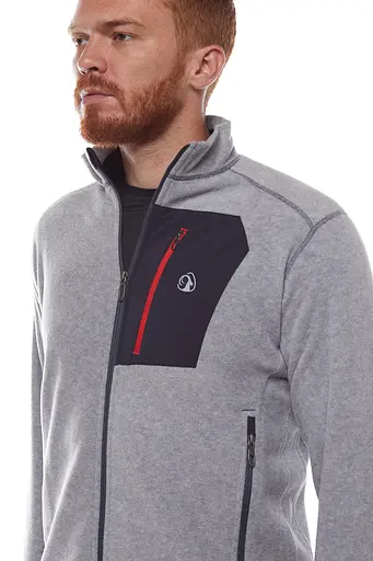 Флісова кофта Climbolic Meryh + XXL Світло-сіра (CL-E-UG-0003-L.GY-XXL) - фото 7