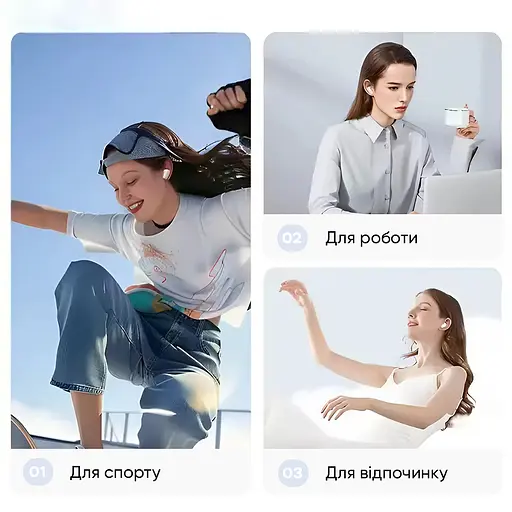 Бездротові навушники Usams US-TD22 TWS Earbuds - TD Series BT5.3 white - фото 7