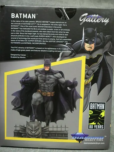 Фигурка диорама Diamond Select Dc Comic Gallery Бэтмен на крыше Готэм -сити 25см statue B 10.59 - фото 4