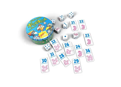 Настільна гра Zoch Хекмек Міні (металева коробка) (Mini Heckmeck am Bratwurmeck) (англ.) (601105091) - фото 3