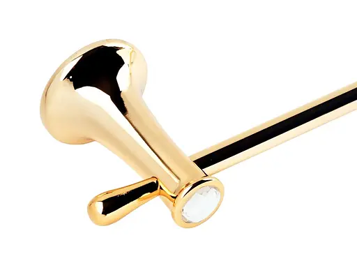 Тримач для рушника Kugu Bavaria 301G Золотий - фото 2