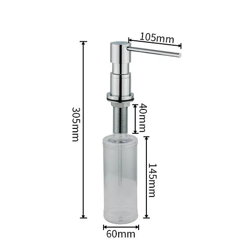 Дозатор для жидкого мыла Gappo G402  - фото 3