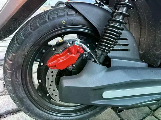 Електроскутер Двомісний Crosser V3 (2500W, 72V/35Ah) Коричневий - фото 10