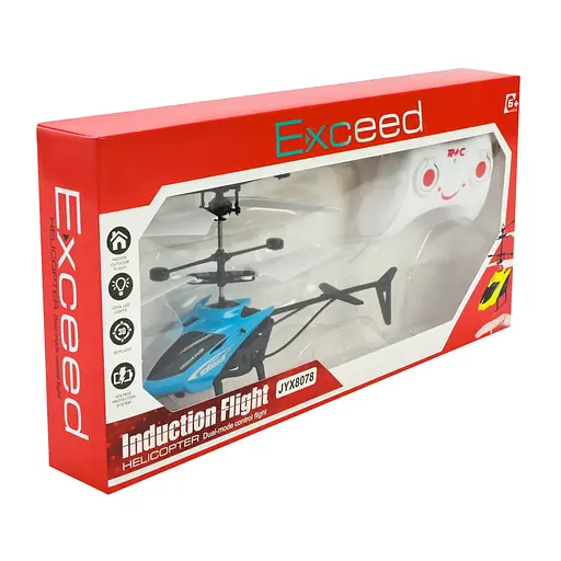 Вертоліт на радіокеруванні, акумулятор, 30.8x15.5x4.3 см (В асортименті) - фото 2