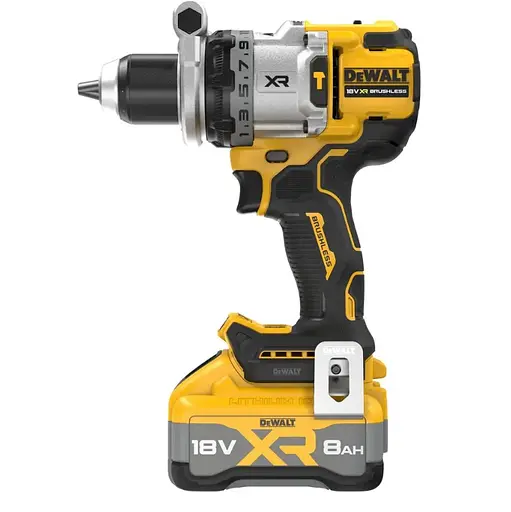 Дриль-шурупокрут акумуляторний DeWalt безщітковий ударний з АКБ та ЗП (DCD1007WW1T) - фото 2