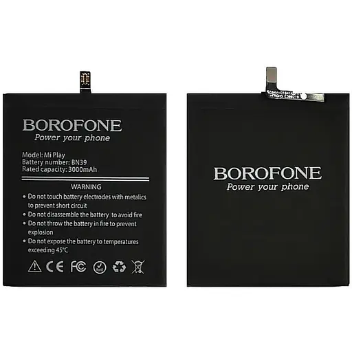 Акумулятор Borofone BN39 для Xiaomi Mi Play