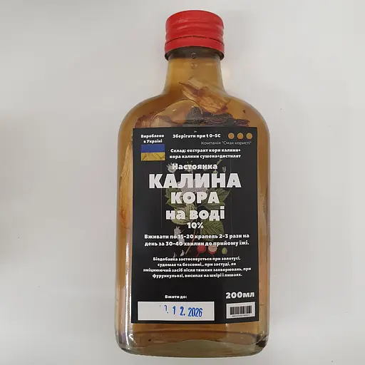 Водная настойка на коре калины 200 мл - фото 1