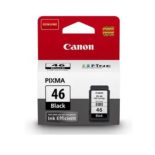 Картридж Canon PG-46, Black, E404/414/464/474/484, 15 мл (9059B001)