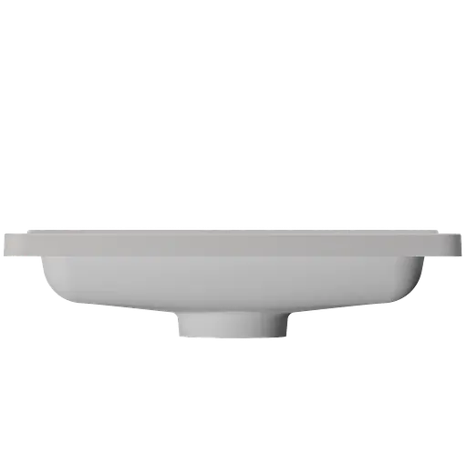 Раковина глянцева врізна Amidicon Passage 60 593x415 з литого каменю PASSAGE_60_HL, Білий - фото 5