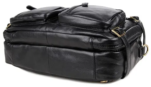 Чоловіча шкіряна сумка Vintage 39,5х29х13 см sum0012442 - фото 6