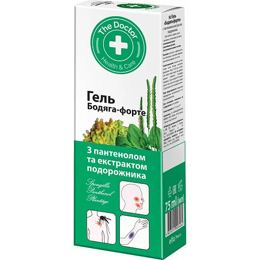Гель для тіла Домашний Доктор Бодяга-форте 75 мл - фото 1
