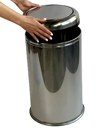 Ведро для мусора Maxiflow 45 л с крышкой 4513.0000S.430.45  - фото 4