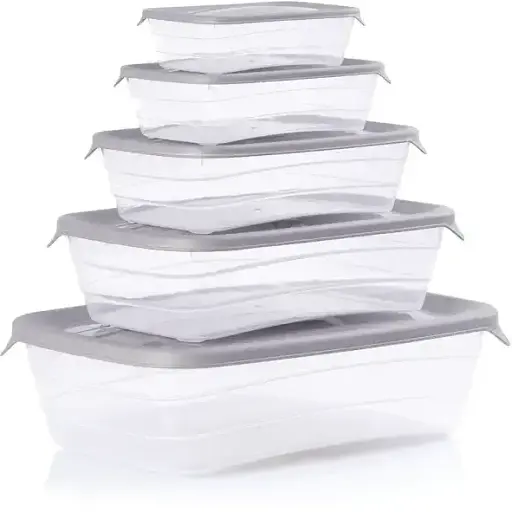 Набір контейнерів для їжі Max Plast 5 шт. в асортименті (0359) - фото 4