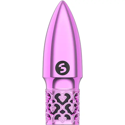 Вібромасажер Royal Gems Glitter 6.8 см (рожевий)