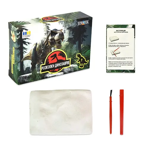Дитячий набір для творчості "Розкопки динозаврів" Strateg 31001 - фото 2
