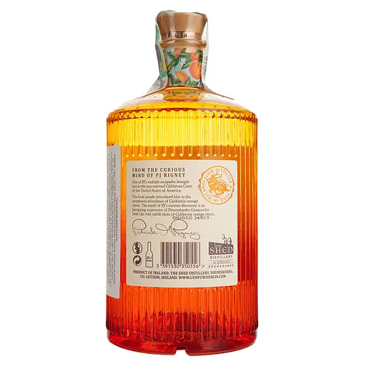 Джин Drumshanbo Gunpowder Irish Gin California Orange Citrus 43% 0.7 л - фото 4