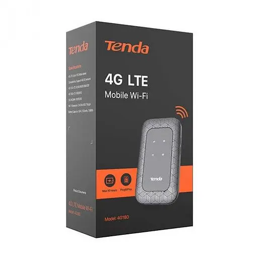 Беспроводной маршрутизатор Tenda 4G180V3.0 роутер на аккумуляторе - фото 2