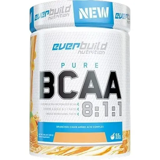 Незамінні амінокислоти EverBuild Nutrition BCAA 8:1:1, 300 грам - Пунш із кислих яблук
