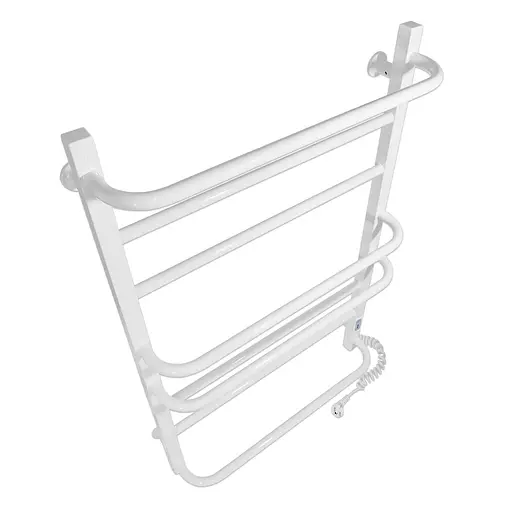 Электрический полотенцесушитель Laris Зебра Комфорт ЧФ8 500x800 Э правый R3 77700095, Белый, Правое, Электронный - фото 3