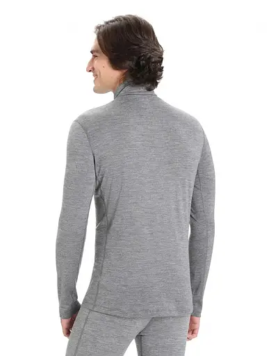 Термокофта Icebreaker 200 Oasis LS Half Zip Men Gritstone L (1052-104 367 013 L) - фото 3