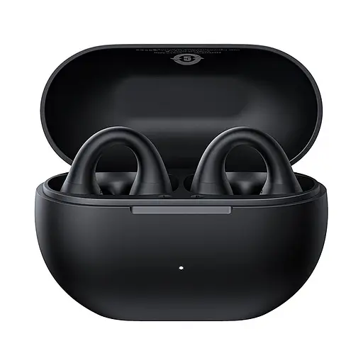 Беспроводные наушники Baseus Bass 15 Clip, Open-Ear True Wireless Earphones, ENC, BT5.4, 40mAh, 400mAh, 8h, black - фото 2