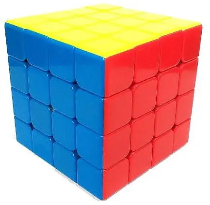 Кубик Ю-Джи YuSu V2M 4x4 без наклеек цветной пластик (YJ YuSu V2M 4x4 Stickerless) (YJ8339) - фото 3