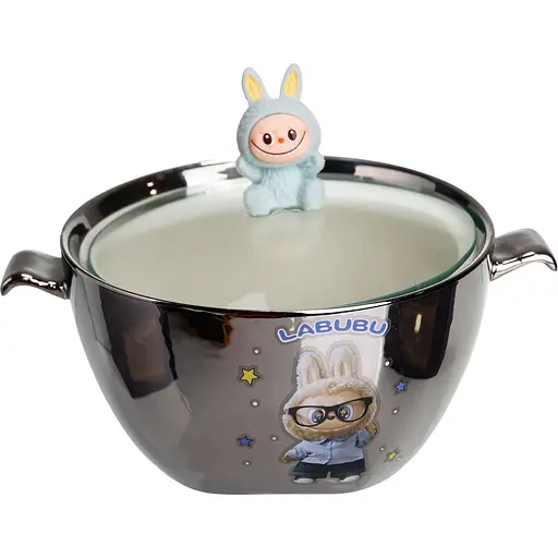 Миска для супа и лапши фарфоровая LABUBU Flip 800 мл  FM-34D