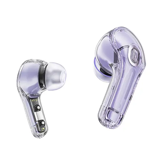 Навушники бездротові Acefast TWS T8 вакуумні фіолетовий - фото 4