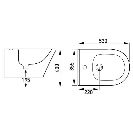 Комплект инсталляция 3 в 1 Volle Master 141515 + унитаз Volle Altea Rimless 13-64-267 с сидением Soft Close, Белый - фото 3