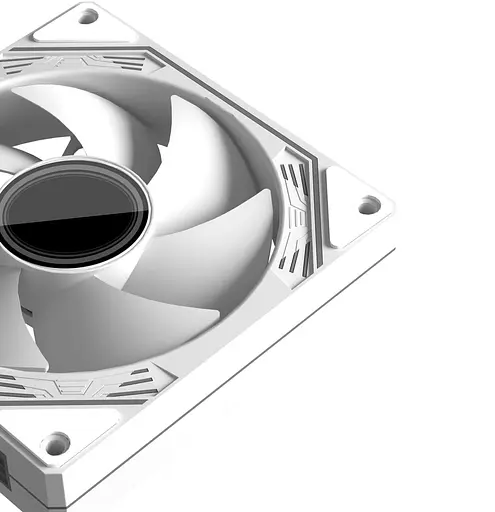 Вентилятор Coolmoon 120мм CM-V12-W Reverse (CM-V12-W-R) White - фото 9