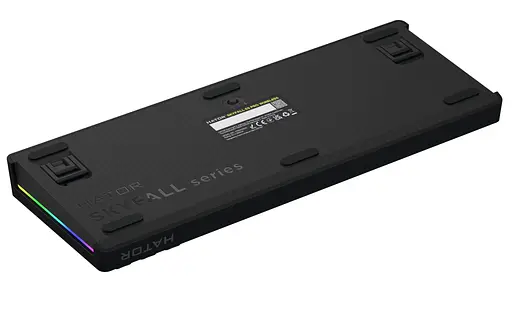 Клавіатура HATOR Skyfall 65 PRO Wireless Silent Switches Grey Black (HTK4160UA) - фото 6