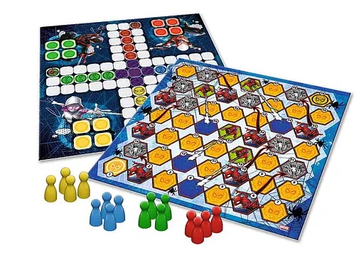 Настольная игра Trefl Лудо 2 в 1. Марвел: Человек-паук (Ludo 2 in 1: Marvel. Spider-Man) (02419) - фото 4