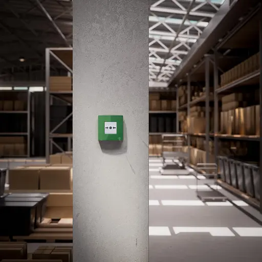 Беспроводная настенная кнопка для активации пожарной тревоги вручную Ajax для жилых объектов Manual Call Point, jeweller, беспроводной, зеленый - фото 3