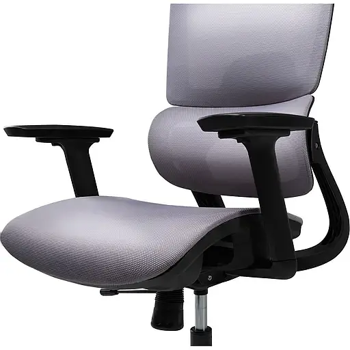 Офисное кресло GT Racer B-529B, серое (B-529B Gray) - фото 7