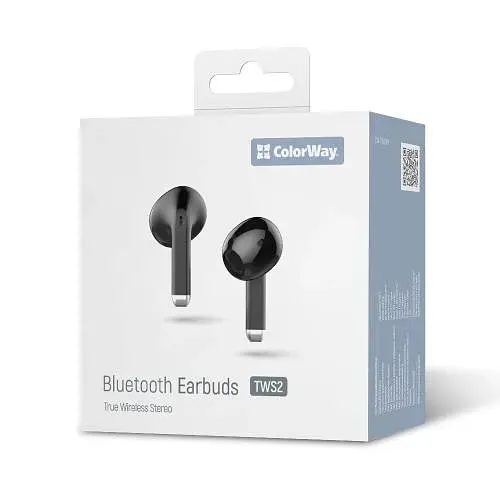 Беспроводные наушники Earbuds TWS 2, Black ColorWay teh0020138 - фото 6