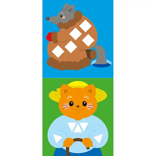 Мозаика из наклеек "Украинские сказки" 166041, 8 страниц - фото 3