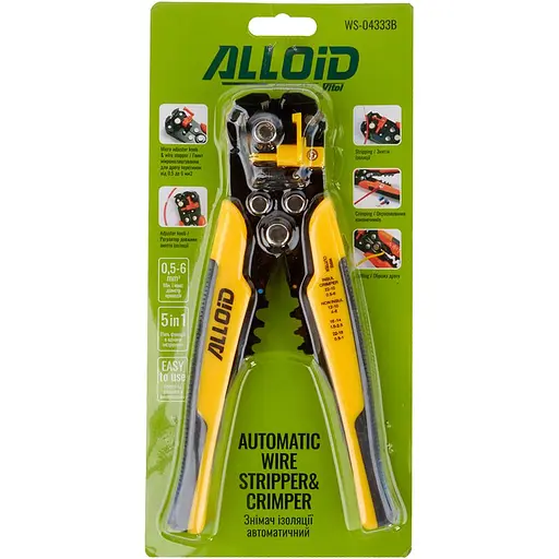 Знімач ізоляції Alloid автоматичний 0.5-6 мм 2 (WS-04333B) - фото 3
