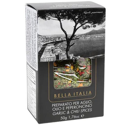 Приправа Bella Italia с чесноком и перцем чили 50 г