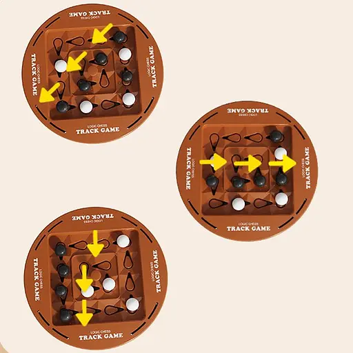 Настольная интерактивная игра Ummi ME-155 Orbital Logic Chess Brown - фото 2