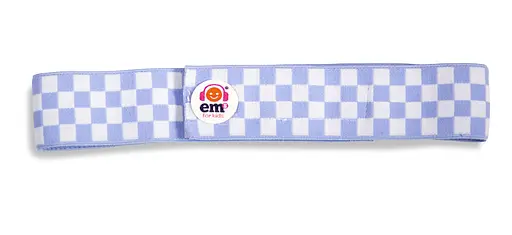 Дитячі протишумні навушники EMS от 0 до 18 міс 4 Bubs, Біло-голуба стрічка, Білий (975-02) - фото 5